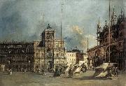 GUARDI, Francesco The Torre del-Orologio Norge oil painting reproduction